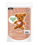 Bucilla Amigurumi 5 Inch Billy The Bear Complete Crochet Kit 49678E - $224.80 MXN