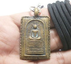 Somdej wat rakang thai brass Buddha lucky rich success Thailand powerful amulet  - £75.13 GBP