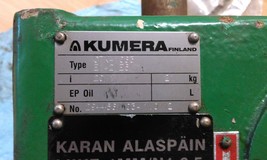 KUMERA CTK-1063, GEAR REDUCTION BOX, RATIO = 20:1 - $295.00