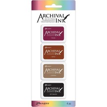 Ranger Archival Mini Ink Pad Kits-Kit 2 (Pack OF 1) Cardstock - $38.49