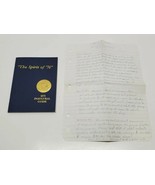 Vtg Richard Nixon Letter Correspondence inside 1973 Inaugural Guide Book... - £30.92 GBP