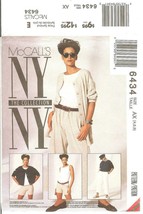 McCall's 6434 Misses Jacket, Top, Pants, Shorts Sewing Pattern 4,6,8 UNCUT FF - £9.14 GBP