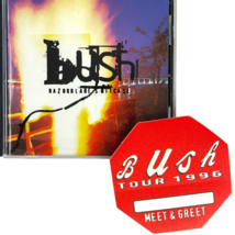 Bush Razorblade Suitcase CD + Tour Meet Greet Concert Pass Otto Sticker 1996 - £22.69 GBP