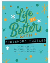 TF PUBLISHING - Life is Better with Crossword Puzzles Book - £7.86 GBP