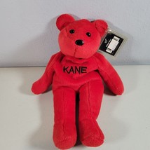 Kane WWF Attitude Bear Plush Doll World Wrestling Federation 1990s With Tags - £11.93 GBP