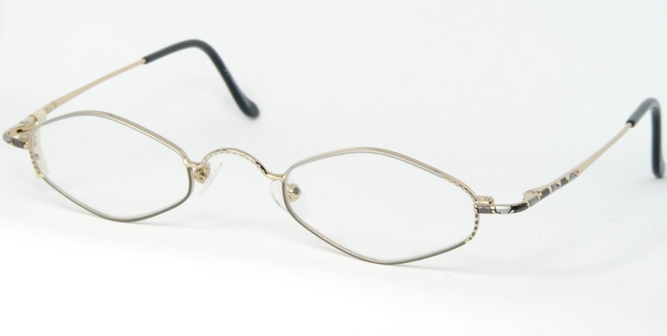 Vintage Optik Fleckenstein 304 1 GOLD /SILVER /GREY UNIQUE EYEGLASSES 43... - $66.73 Vintage Optik Fleckenstein 304 1 GOLD /SILVER /GREY UNIQUE EYEGLASSES 43... - $66.73