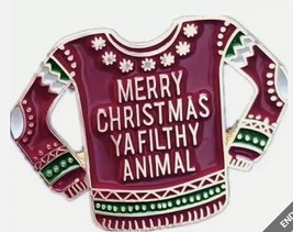 Home Alone - Merry Christmas Ya Filthy Animal - Christmas Sweater New En... - $6.00