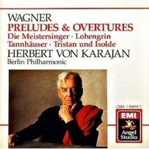 Herbert Von Karajan : Wagner - Overtures CD Pre-Owned - £11.92 GBP