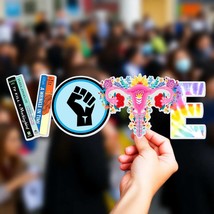 VOTE Sticker | Banned Books, Reproductive Rights, BLM, LGBTQ sticker, Pr... - $75.20 MXN+