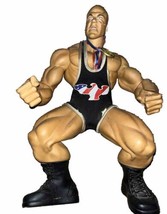 2005 Jakks Pacific WWE Kurt Angle Ring Giants 14&quot; Wrestling Figure - £13.45 GBP