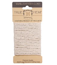 4mm Hemp Twisted Rope Card Set Wrapping Macrame Crochet Gift Wrap Crafts... - £4.71 GBP