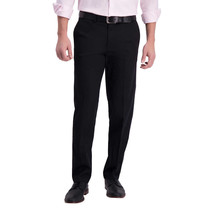Haggar Men’s Ultimate Travel Khaki Durable Comfy Stretch Fabric: Black 3... - £18.11 GBP