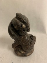 Vintage Chinese Marble Foo Dog Figurine Statue Asian - £47.47 GBP