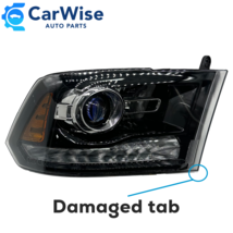 OEM 2015-2024 Dodge Ram 1500 Passenger Right Headlight Assembly Black 68... - $232.77