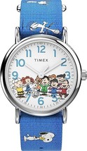 Timex Women&#39;s Weekender Seasonal 38mm Watch - Blue Strap White Dial Silv... - $84.95