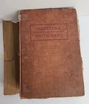 The Consolidated Webster Multi-Pictured Encyclopedic Dictionary Vintage 1943 - £14.42 GBP