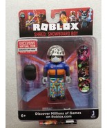 Roblox Shred Snowboard Boy Mini Action Figure + Exclusive Virtual Item S... - £9.48 GBP