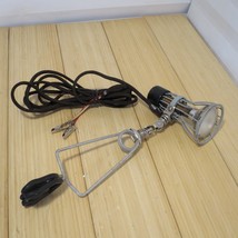 Vintage Bell System 48 Volt Clip Clamp Cloth Cord Work Lamp (with workin... - $49.99