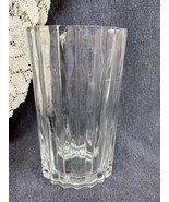 Studio Nova Lead Crystal Vase Art Deco Heavy, solid 8.5 &quot; tall  3.49 Pounds - $9.90