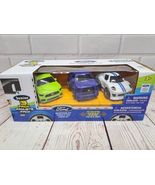 Junior Ford Mustang, F-150,GT Cartoon Pull Back 3 Pack Car Set - $16.05