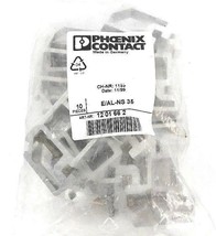 Bag Of 10 New Phoenix Contact E/AL-NS 35 ART-NR: 1201662 - $49.95