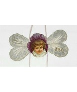 1907 Die Cut Hanging Calendar With Victorian Girls And Angel Calendar Co... - $298.82 CAD