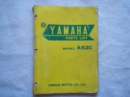 1969 Yamaha 125 AS2C Street Twin AS2 Parts List Book manual catalog - $24.25