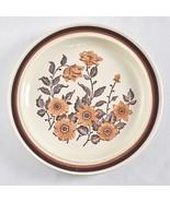 Homer Laughlin Country Inn Collection Dinner Plate Beige Brown Floral 10 in - £19.66 GBP