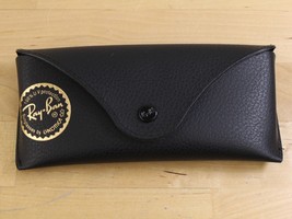 Ray Ban Black Pebble Sunglasses Snap Luxottica Soft CASE ONLY - $12.06 CAD