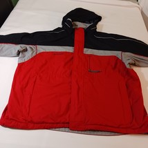 Columbia Sportswear SM7613 Men's Red & Black Hidden Hoodie Full Zip Jacket XL image 11
