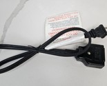 Luen Ming LM-132 Magnetic Black 120VAC Power Cord For Deep Fryer  - £12.61 GBP