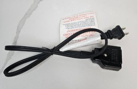 Luen Ming LM-132 Magnetic Black 120VAC Power Cord For Deep Fryer  - £12.62 GBP