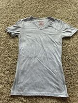 Jenni Active V-Neck Top Girls Size Small Blue Short Sleeve Basic Play Cl... - €5,13 EUR