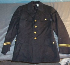1938 Vintage Us Army Wool Officers Dress Formal Jacket W/ Awards 34 Reg - £156.45 GBP