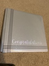 Creative Memories 12x12 Metallic silver Foiled Graduation Coverset Album... - $32.36