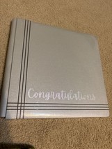 Creative Memories 12x12 Metallic silver Foiled Graduation Coverset Album... - £25.46 GBP