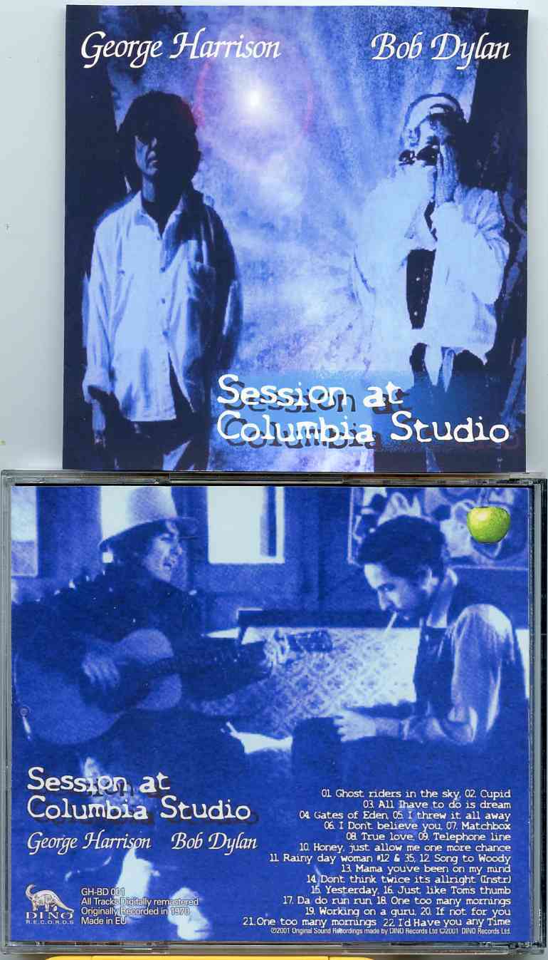 George Harrison - Session At Columbia Studio ( with Bob Dylan on May ...