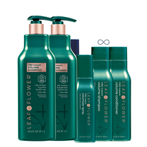 LEAF & FLOWER Instant Volume Shampoo and Conditioner Liter Duo image 3
