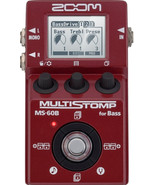 Zoom MS-60B MultiStomp Bass Pedal, 58 Bass Effects and Amp/Preamp/DI Models - £103.01 GBP