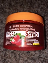 Mgc Pure Egyptian magic Whitening sugar scrub strawberryy.500g - £25.88 GBP