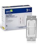 Leviton Decora SureSlide Universal 150-Watt LED/CFL Incandescent Slide-t... - £55.47 GBP