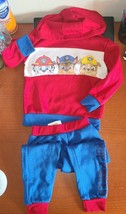Paw Patrol 2 Piece Baby Boys Sweatpants Hooded Sweatshirt Outfit 3T - $16.99