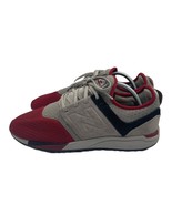 New Balance 247 Running Shoes Casual Grey Red Mens Size 9 - $49.49