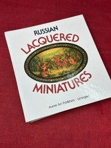 Russian Lacquer Miniatures USSR Soviet Art HardBack Book in English VTG 1989 - £11.57 GBP