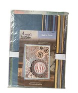 Annies Cardmaker Kit of the Month &quot;Get In Gear&quot; Paper Crafting Dad Fathe... - £10.53 GBP