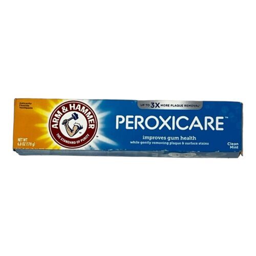 Arm & Hammer Peroxicare Toothpaste Clean Mint Fluoride Toothpaste 1 Pack - $5.90