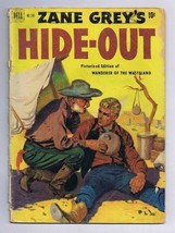 Four Color #346 Zane Grey Hide Out ORIGINAL Vintage 1951 Dell Comics  - £15.50 GBP