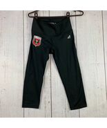 DC United MLS Small Adidas Leggings Pants Black New Women - $27.90 CAD