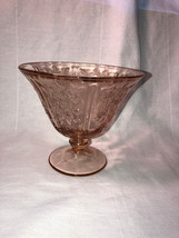 Pink Sharon Candy Bottom Depression Glass - $19.99