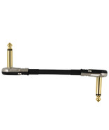 4&quot; S-Shape Castline Gold Mogami 2524 Guitar Pedal Board Patch Cable TS C... - $258.52 MXN+